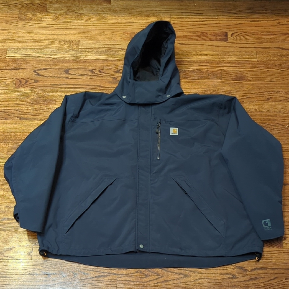 Carhartt Dark Blue Storm Defender Jacket